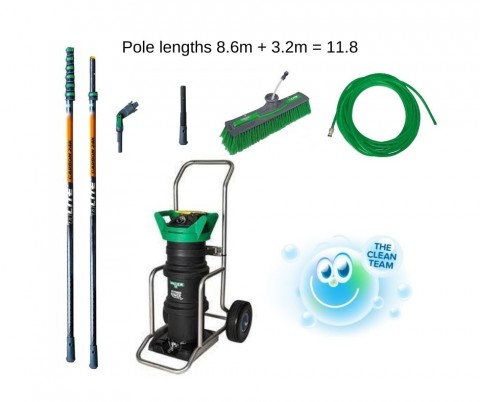 UNGER PURE WATER PRO KIT 11.8m/4 STOREY