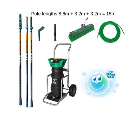 UNGER PURE WATER KIT 15m/5 STOREY