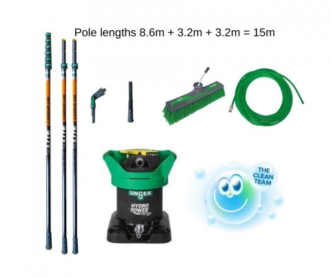 UNGER PURE WATER KIT 15m/5 STOREY