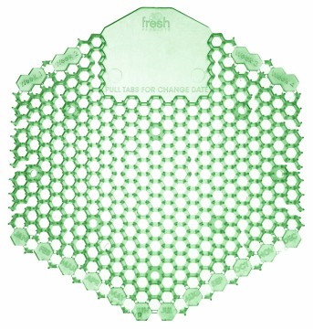 Caskade Urinal Screen Cucumber Melon - Twin Pack