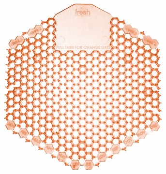 Caskade Urinal Screen Citrus - Twin Pack