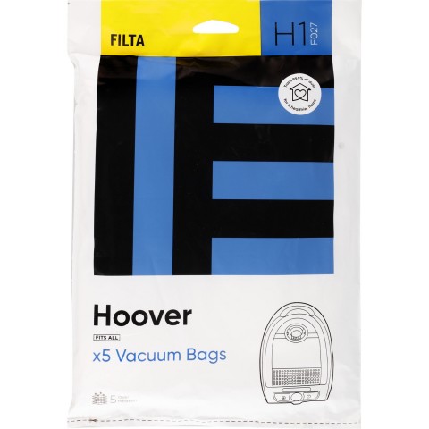 F027 Hoover Smart Etc Vac Bags 5 Pack