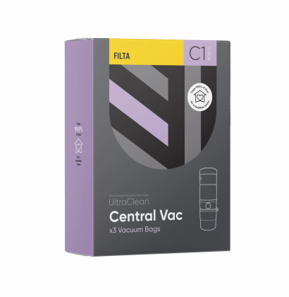 C1 Central Vac SMS Bags - 3 Pack