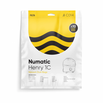 C014 Numatic 9 Litre SMS Bags - 10 Pack