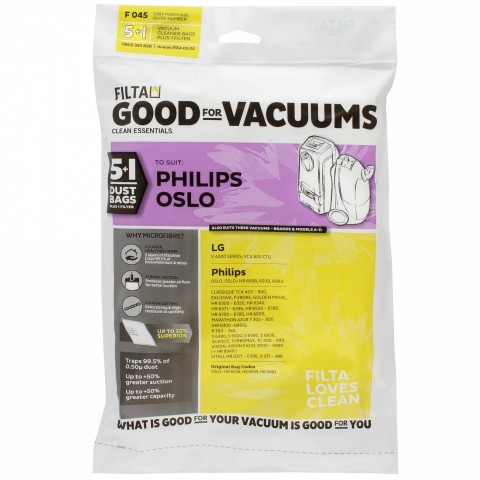 F045 Philips Oslo Bags 5 Pack