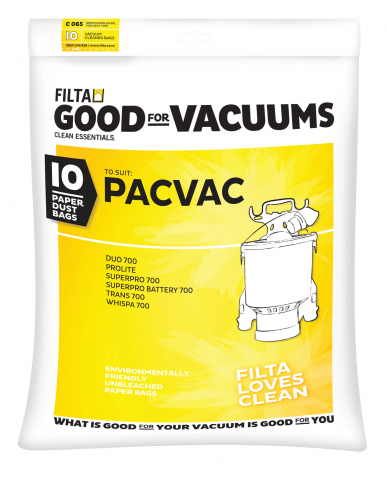 Pacvac Paper Bags 10Pk C065