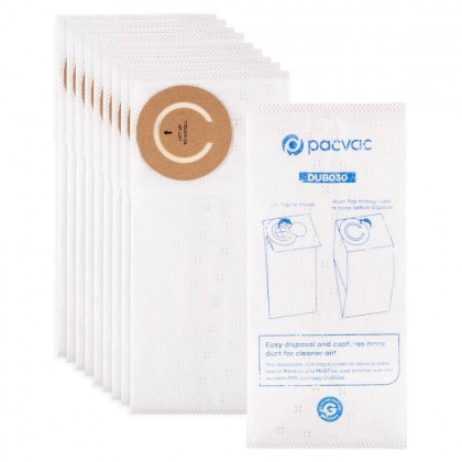 Pacvac Thrift Synthetic Bag 10 Pack
