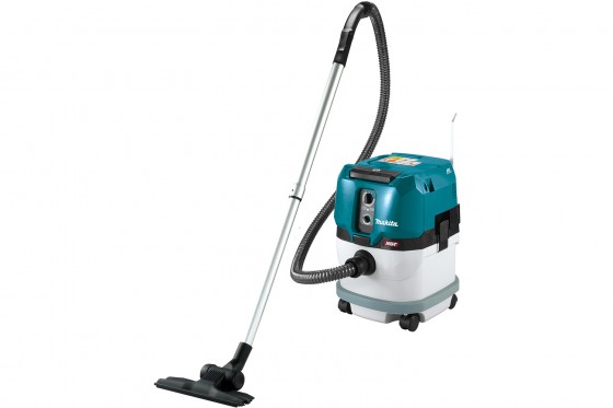 Makita 40v Max Brushless 15L Wet/Dry Vacuum - 2 Batteries
