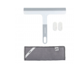 Vigar Bathroom Squeege with Cloth & Hooks.