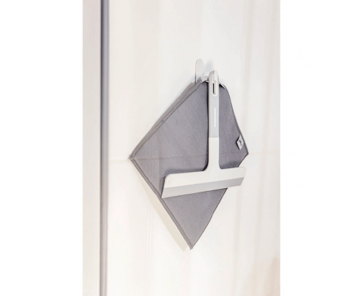 Vigar Bathroom Squeege with Cloth & Hooks.