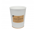 Eco Basics Waste Paper Bin White 5L