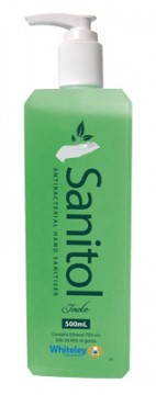 Whiteley Sanitol Jade Hand Sanitiser 500ml