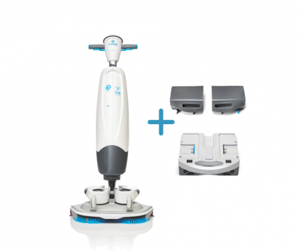 I-Mop XL Plus 46cm Scrubber, Super Charger & i-power 14 Kit