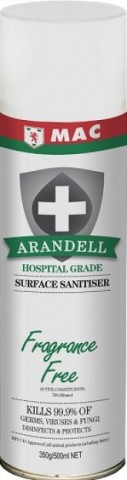 Mac Surface Sanitiser 500ml - Fragrance Free