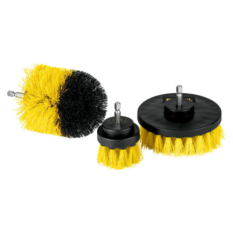 Drill Driven Cleaning Brush 3 Piece Set