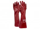 Red Shield Pvc Dipped Gauntlet Glove - 45cm