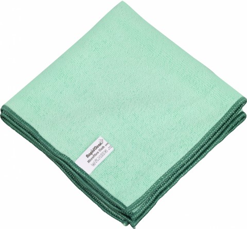 RapidClean Microfibre Cleaning Cloth - Green