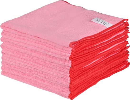 RapidClean Microfibre Cleaning Cloth - Red