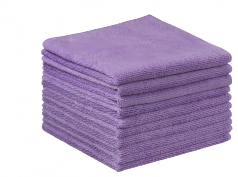 MICROFIBRE CLEANING CLOTH - PURPLE