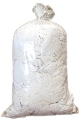 Rags Towelling White 10kg