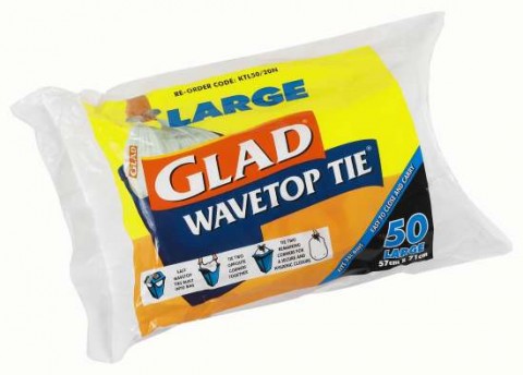 GLAD WAVE TOP KTL - LARGE 50PKT (36lt)