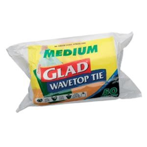 Glad Wave Top Bin Liner