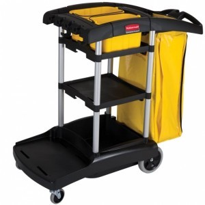 RUBBERMAID CLEANING CART - HIGH CAPACITY