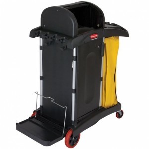 RUBBERMAID CLEANING CART - HIGH SECURITY