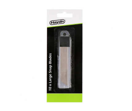 Haydn Large Snap Blades Tube 10 Pack