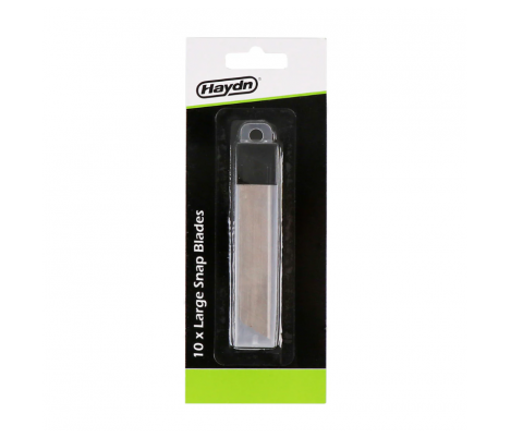 Haydn Large Snap Blades Tube 10 Pack