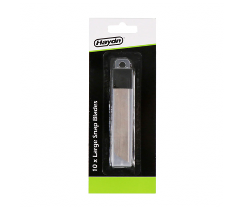 Haydn Large Snap Blades Tube 10 Pack
