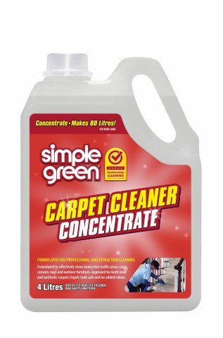 SIMPLE GREEN CARPET CLEANER CONCENTRATE 4L