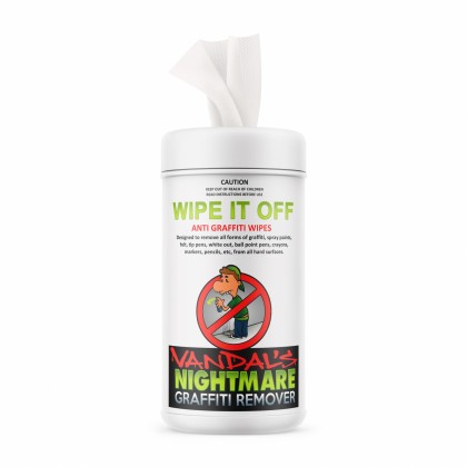 Vandals Nightmare Graffiti Wipe -160