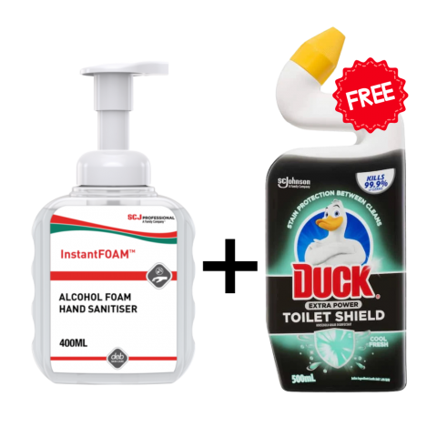 Deb Instant Foam Sanitiser 400ml