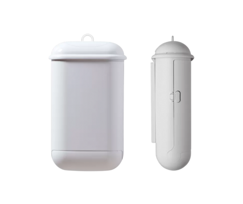 Pod Petite Manual Sanitary Bin White