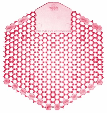 Caskade Urinal Screen Kiwi Grapefruit - Twin Pack