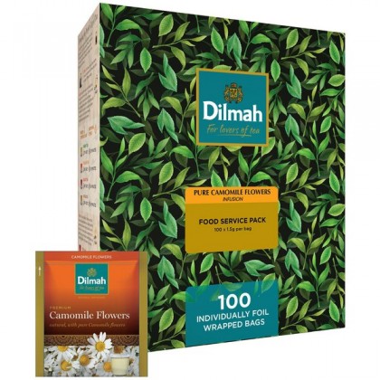 Dilmah Camomile Foil Wrapped Tea Bags x 100